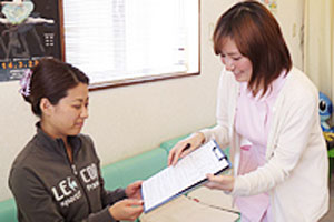 女性スタッフすく数名常勤