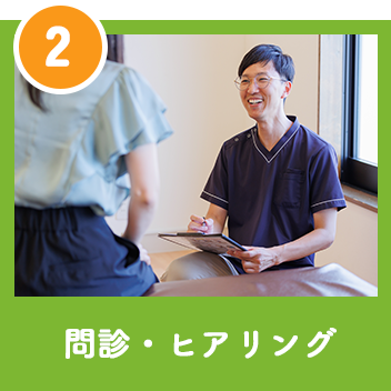 問診・ヒアリング